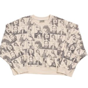 Taylor Swift Eras Tour cropped sweatshirt